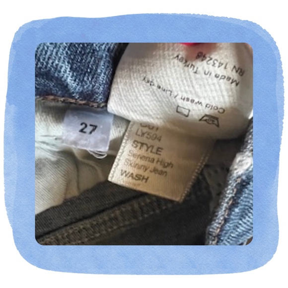 Reformation Serena High Skinny Jeans Womens Button Fly Size 27 Wash Kasai - Picture 3 of 3